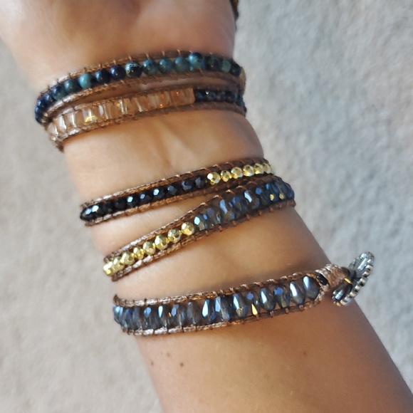 NWOT Boho Beaded Wrap Bracelet - Picture 2 of 4